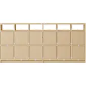 Muuto Stacked Configuration 1 Senkki - Sivupöydät & Apupöydät Tammi - STSBDC103