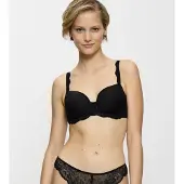 Triumph Rintaliivi 'Amourette Charm' musta