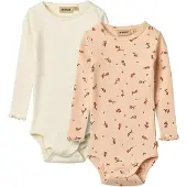 Wheat 2 Body L/S Regitze - Pink - 86