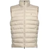 Ralph Lauren Matte Perpetual-Wvn-Vest - Beige - M