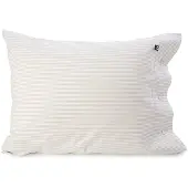 Lexington Home Pin Point Gray/White Pillowcase - White - 50X60CM