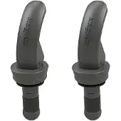 Zyliss - Pullon Suljin 10,6 cm 2 kpl Harmaa