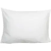 Hoie Pure Örngott I Vävd Krepp - White - 50X60CM