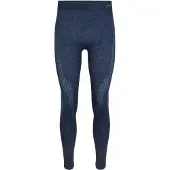 Falke Men's Long Tights Wool-Tech Space Blue Kerrasto alaosat XXL