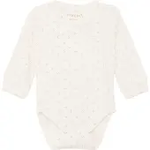 Fixoni Wrap Body Ls Rib - Cream - 68
