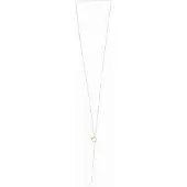 Timi Of Sweden Boel Lariat Pearl Necklace Stainless Steel