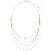 Timi Of Sweden Abida Multi Chain Necklace Stainless Steel