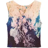 Desigual Toppi beige / marine / roosa