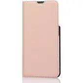 Wave BookCase -suojakotelo, Samsung Galaxy S21, ruusukulta