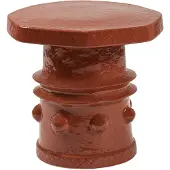 Serax Clara Side Table - Sivupöydät & Apupöydät Kivitavara Rust - B4625105-706