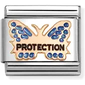 Nomination Composable Classic Symbols Protection perhonen ruusukulta 430202/51