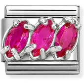 Nomination Composable Classic pinkki zirkonia pala 330329/22