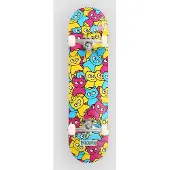 Meow Skateboards Sticker Pile CMYK 7.75" Complete multi Koko Uni
