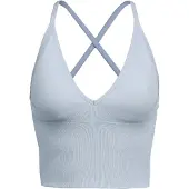 Aim'n Shape Seamless Cross Back Bralette - Blue - XS