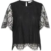 Saint tropez Zalviasz Ss Blouse - Black - L