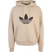 Adidas Originals Collegepaita 'Trefoil' beige / musta