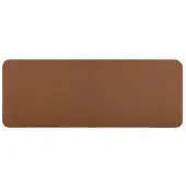 Alterzone Pad hiirimatto vegaanisesta nahasta, 80 x 30 cm, konjakinruskea