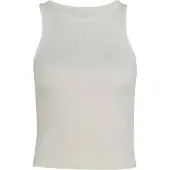 Adidas Urheilutoppi 'Kit Small Logo Rib' valkoinen