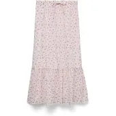 Vero Moda Hame 'VMTRINE' oliivi / roosa / pastellinpinkki