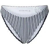 Abercrombie & Fitch Bikinihousut laivastonsininen / valkoinen