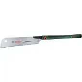 Bosch Accesorios Kataba Japansk såg 270 mm (exakt rakt snitt flexibelt SK5 stålblad med fina tänder Softgrip-handtag)