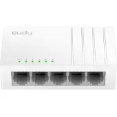 Cudy GS105U - 5-porttinen hallitsematon Gigabit-kytkin, valkoinen