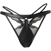 Hunkemoller Stringit 'Ilenia' musta
