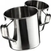 Kadax Teräsmuki 500ml Tourist Mukit 2 kpl