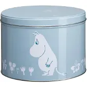 Martinex - Muumi Pinottava peltipurkki Muumipeikko 1,5 L Sininen