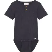 Minymo Body Ss Rib - Grey - 74
