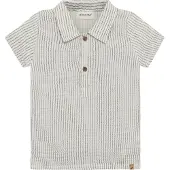 Minymo Shirt Ss Y/D - Grey - 68