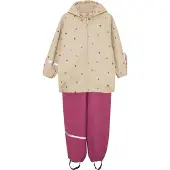 CeLaVi Rainwear Set - Aop - Beige - 100