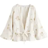 Next Kimono ecru / kulta / pastellinpinkki
