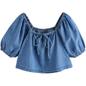 Next Pusero sininen denim