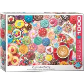 Eurographics Palapeli , 6000-5604, Cupcake Party, 1000 kpl
