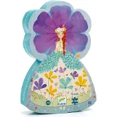 Djeco Kevätprinsessa Palapeli - 36 Palaa Multi Multi-Onesize Vihreä One Size 4+ Years Pojat, Tytöt