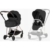 Cybex MIOS Comfort Yhdistelmävaunut, Rosegold/Sepia Black