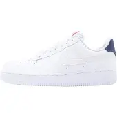 Nike Matalavartiset tennarit 'AIR FORCE 1 '07' laivastonsininen / punainen / valkoinen