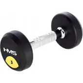 HMS PRO Rubber Käsipaino 3 kg HMS