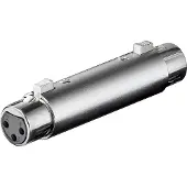 Microconnect XLR Adapter 3pin XLR m - XLR F