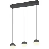 TRIO Senta LED riippuvalaisin 3-os 60 cm antrasiitti 3000K