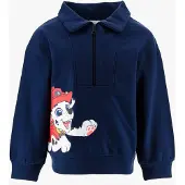 Ryhmä Hau Half Zip Paita, Navy, 116-122