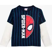 Marvel Pitkähihainen T-paita, Navy, 104-110