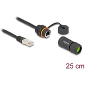 HQ Products 88147, 0,25 m, Cat6a, S/UTP (STP), RJ-45, RJ-45