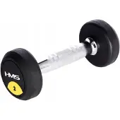 HMS PRO Rubber Käsipaino 2 kg HMS