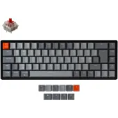 Keychron K6 -langaton mekaaninen näppäimistö, Gateron Mechanical, musta
