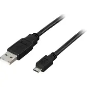 Deltaco USB-303S 3m USB - micro-USB kaapeli
