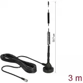 DeLOCK – LTE-antenni, SMA-liitin, 5 dBi, 33,7 cm, ympärisäteilevä (12427)