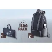 Troika BAGPACK, Kaupunki, Unisex, Polyesteri (RUC01/BK)