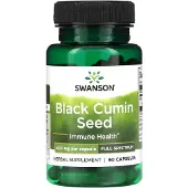 Swanson Health Mustakuminaöljy, 400 mg - 60 kapselia